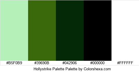 Hollystrike Palette Colors Logo