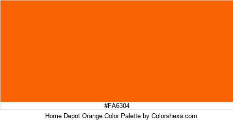 Home Depot Orange Color Colors Logo