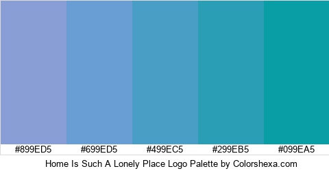 Home Is Such A Lonely Place Logo Colors Logo