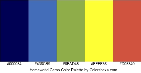 Homeworld Gems Color Colors Logo