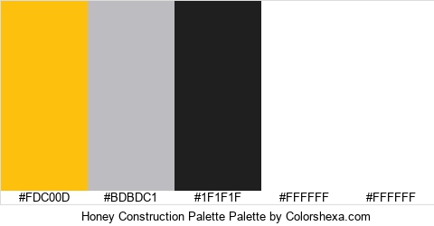 Honey Construction Palette Colors Logo