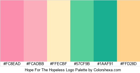 Hope For The Hopeless Logo Colors Logo