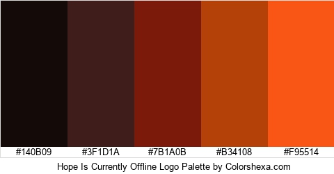Hope Is Currently Offline Logo Colors Logo
