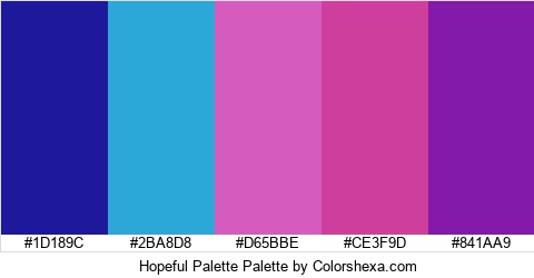 Hopeful Palette Colors Logo