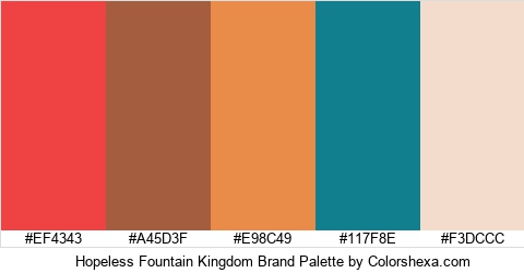 Hopeless Fountain Kingdom Brand Colors Logo