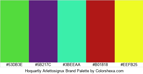 Hoquartly Arlettosigrux Brand Colors Logo