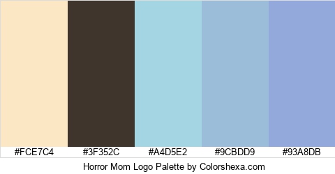 Horror Mom Logo Colors Logo