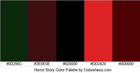 Horror Story Color Colors Logo