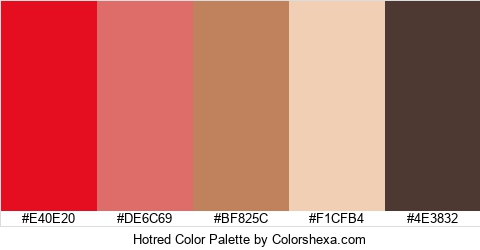 Hotred Color Colors Logo