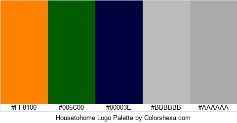 Housetohome Logo Colors Logo