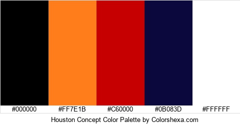 Houston Concept Color Colors Logo
