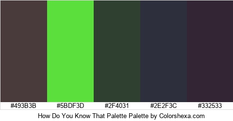 How Do You Know That Palette Colors Logo