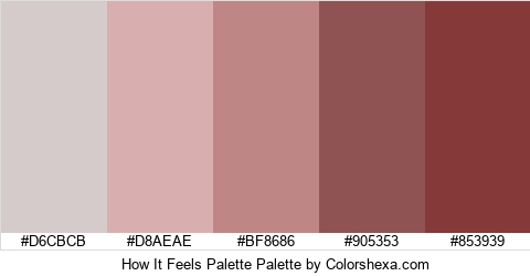 How It Feels Palette Colors Logo