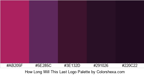 How Long Will This Last Logo Colors Logo