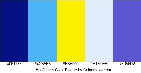 Hp Church Color Colors Logo