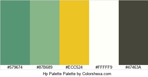 Hp Palette Colors Logo