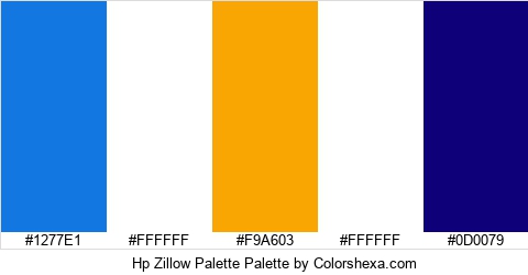 Hp Zillow Palette Colors Logo