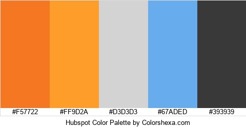 Hubspot Color Colors Logo