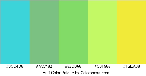 Huff Color Colors Logo