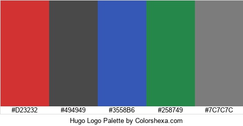 Hugo Logo Colors Logo