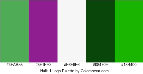 Hulk 1 Logo Colors Logo