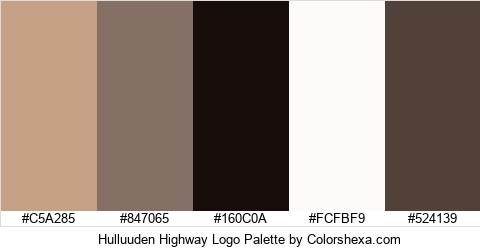 Hulluuden Highway Logo Colors Logo