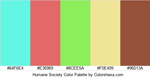 Humane Society Color Colors Logo