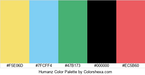 Humanz Color Colors Logo