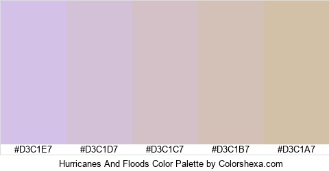 Hurricanes And Floods Color Colors Logo