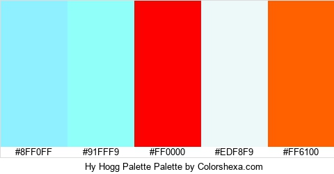 Hy Hogg Palette Colors Logo