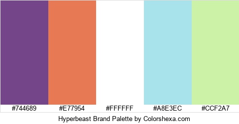 Hyperbeast Brand Colors Logo