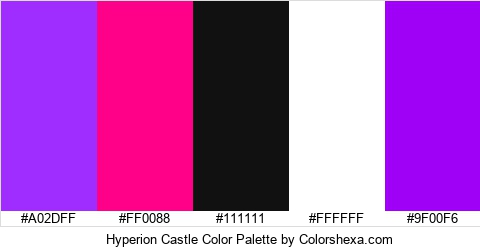 Hyperion Castle Color Colors Logo