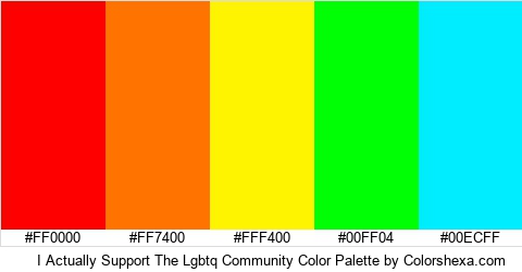 I Actually Support The Lgbtq Community Color Colors Logo
