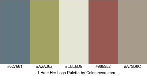 I Hate Her Logo Colors Logo