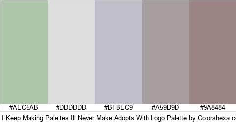 I Keep Making Palettes Ill Never Make Adopts With Logo Colors Logo