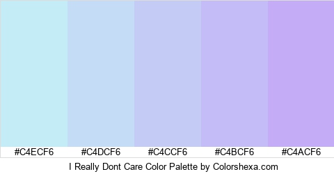 I Really Dont Care Color Colors Logo