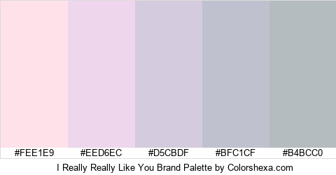 I Really Really Like You Brand Colors Logo