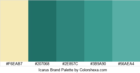 Icarus Brand Colors Logo
