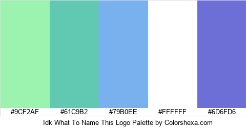 Idk What To Name This Logo Colors Logo
