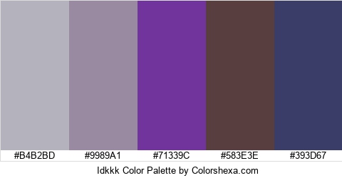 Idkkk Color Colors Logo