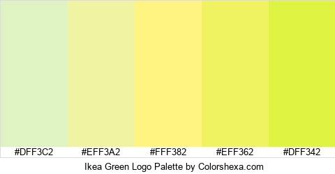 Ikea Green Logo Colors Logo