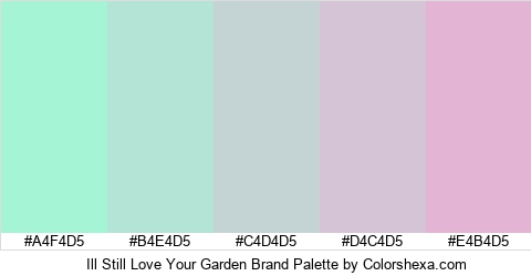 Ill Still Love Your Garden Brand Colors Logo