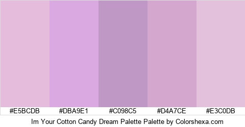 Im Your Cotton Candy Dream Palette Colors Logo