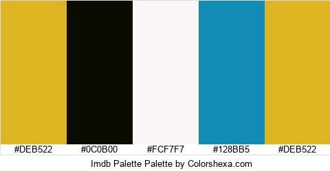 Imdb Palette Colors Logo