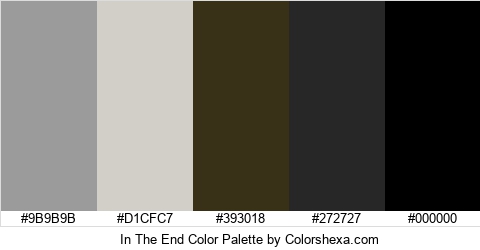 In The End Color Colors Logo