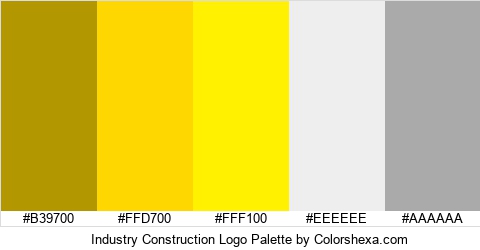 Industry Construction Logo Colors Logo