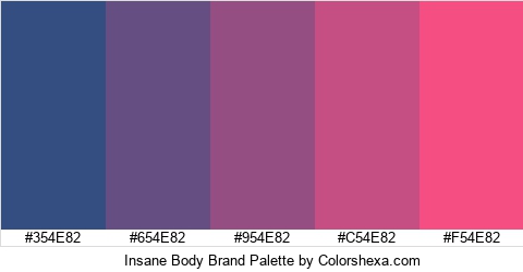 Insane Body Brand Colors Logo