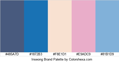Inseong Brand Colors Logo