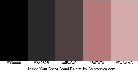 Inside Your Chest Brand Colors Logo