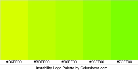 Instability Logo Colors Logo